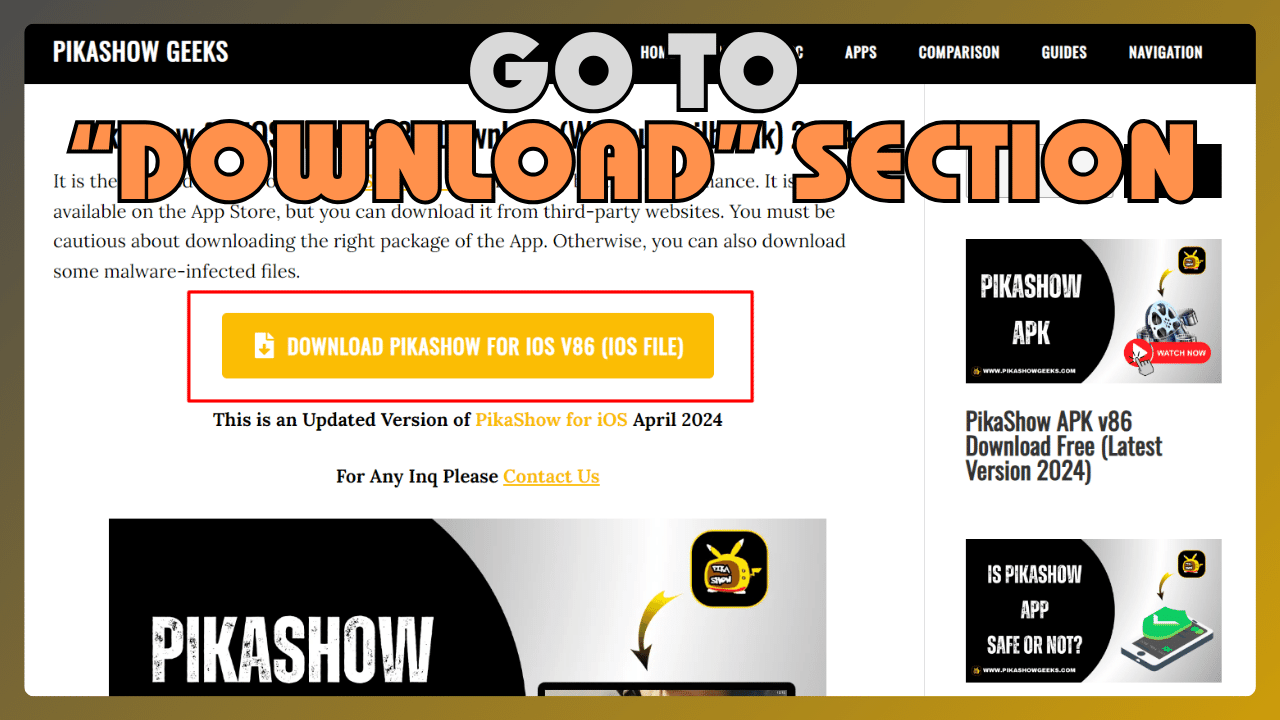 Go to Download Section