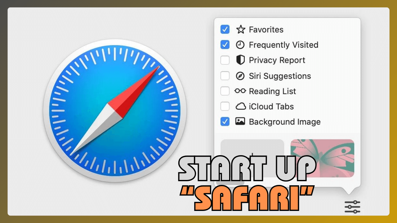 Start up Safari