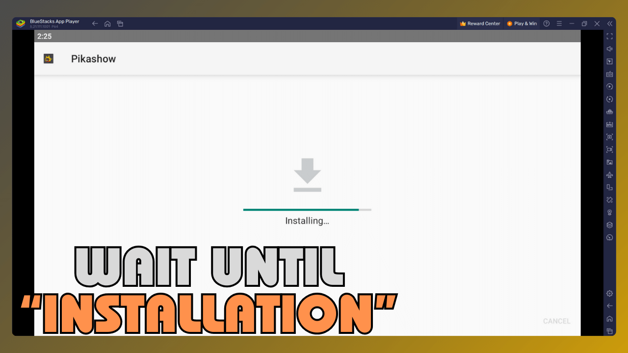 Wait Until Installation