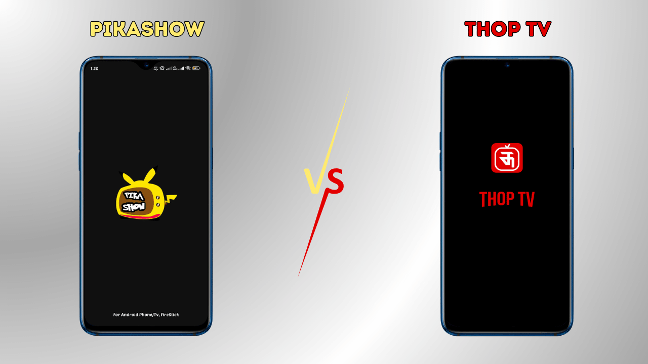 PikaShow vs. Thop TV: User Interface and Experience